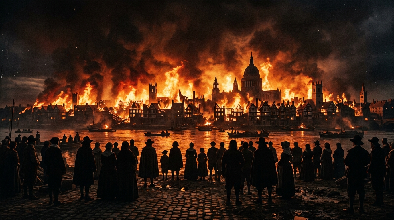 Les Londoniens ont toujours répété que le grand incendie de 1666 n’avait fait que 6 morts : la raison de ce chiffre refait surface