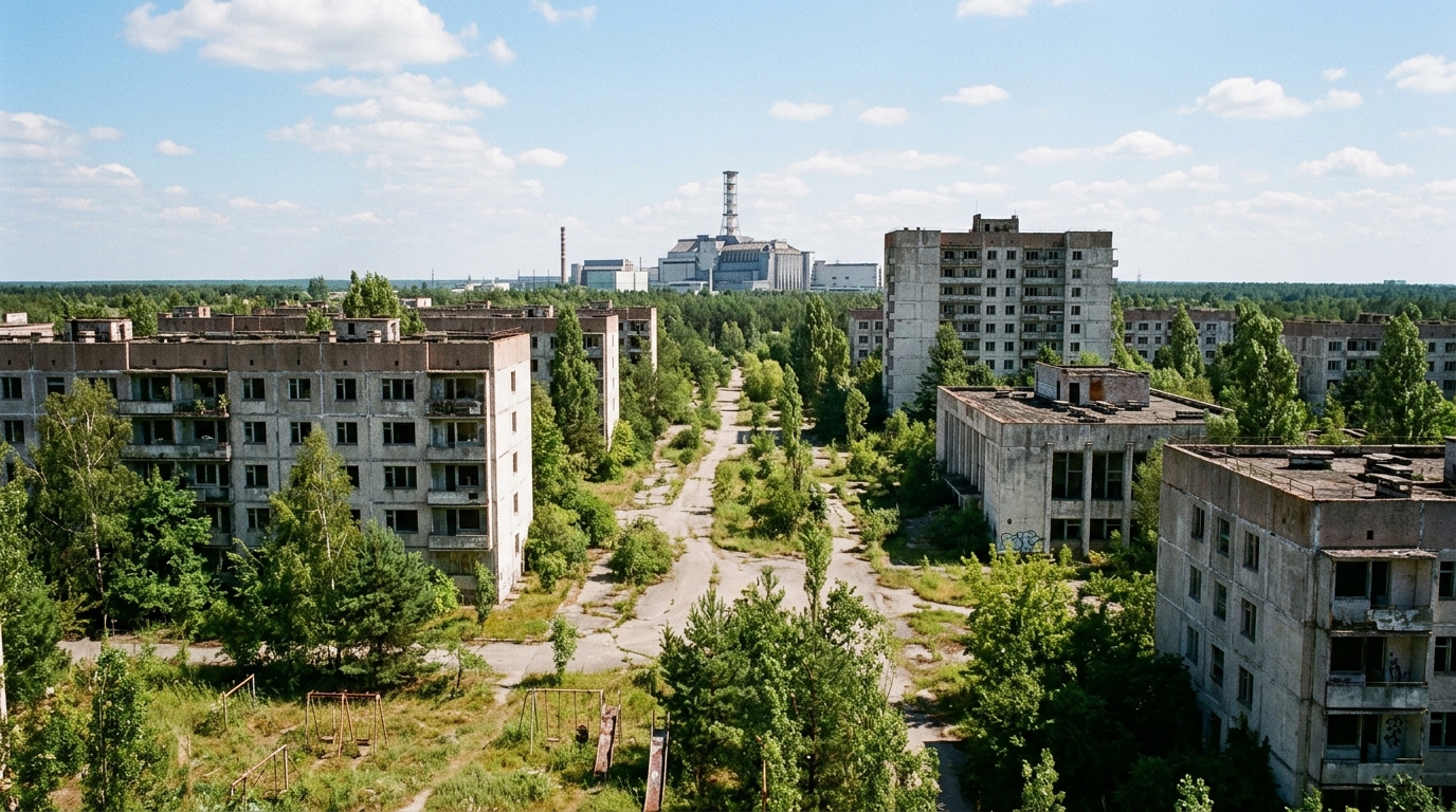 L’URSS a bâti une ville modèle à trois kilomètres d’une centrale en 1970 : ses 50 000 habitants sont partis en une après-midi