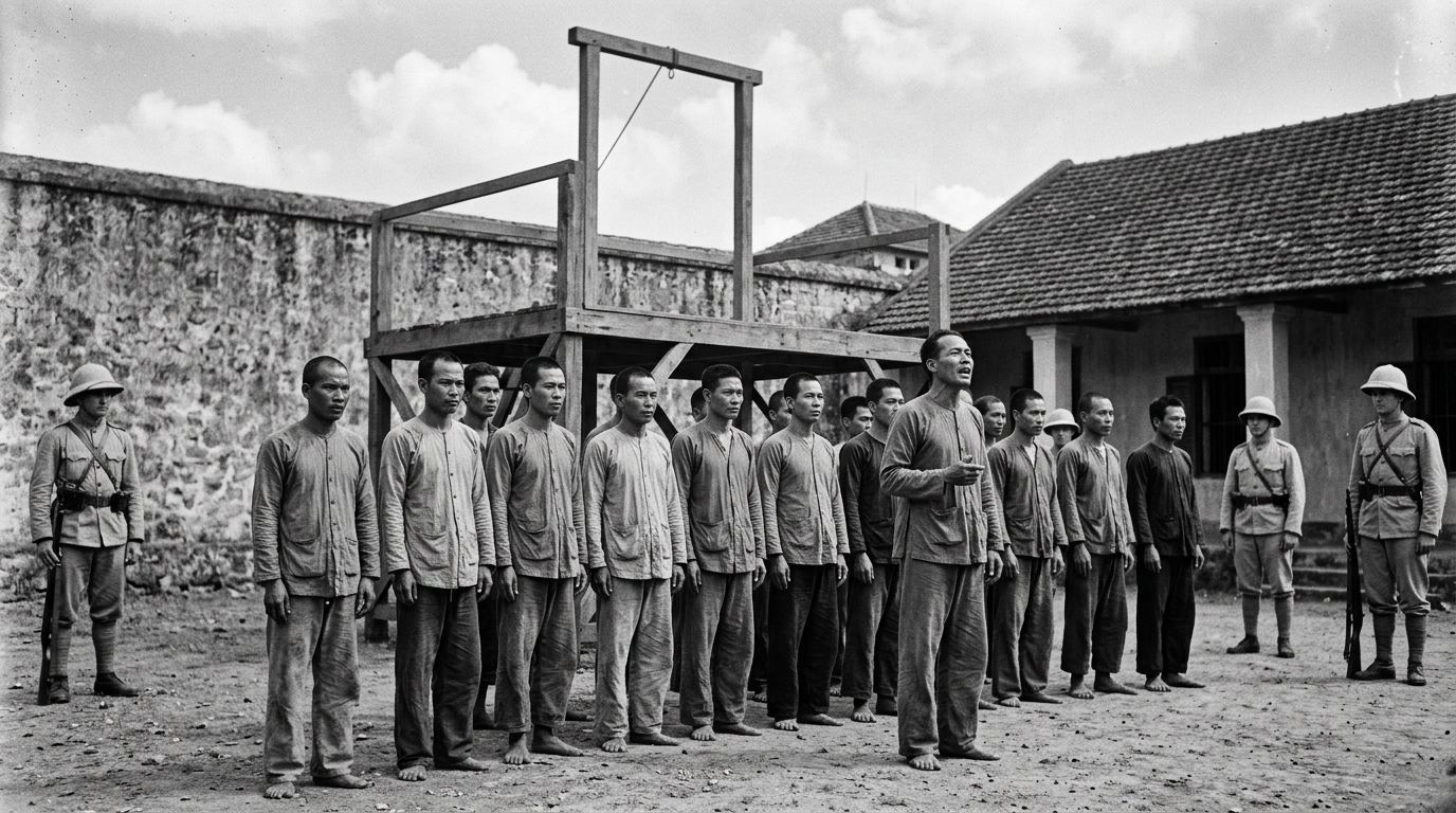 Treize hommes sont montés sur l’échafaud à Yên Bái en 1930 : le dernier a prononcé deux mots que la France n’a jamais pu effacer