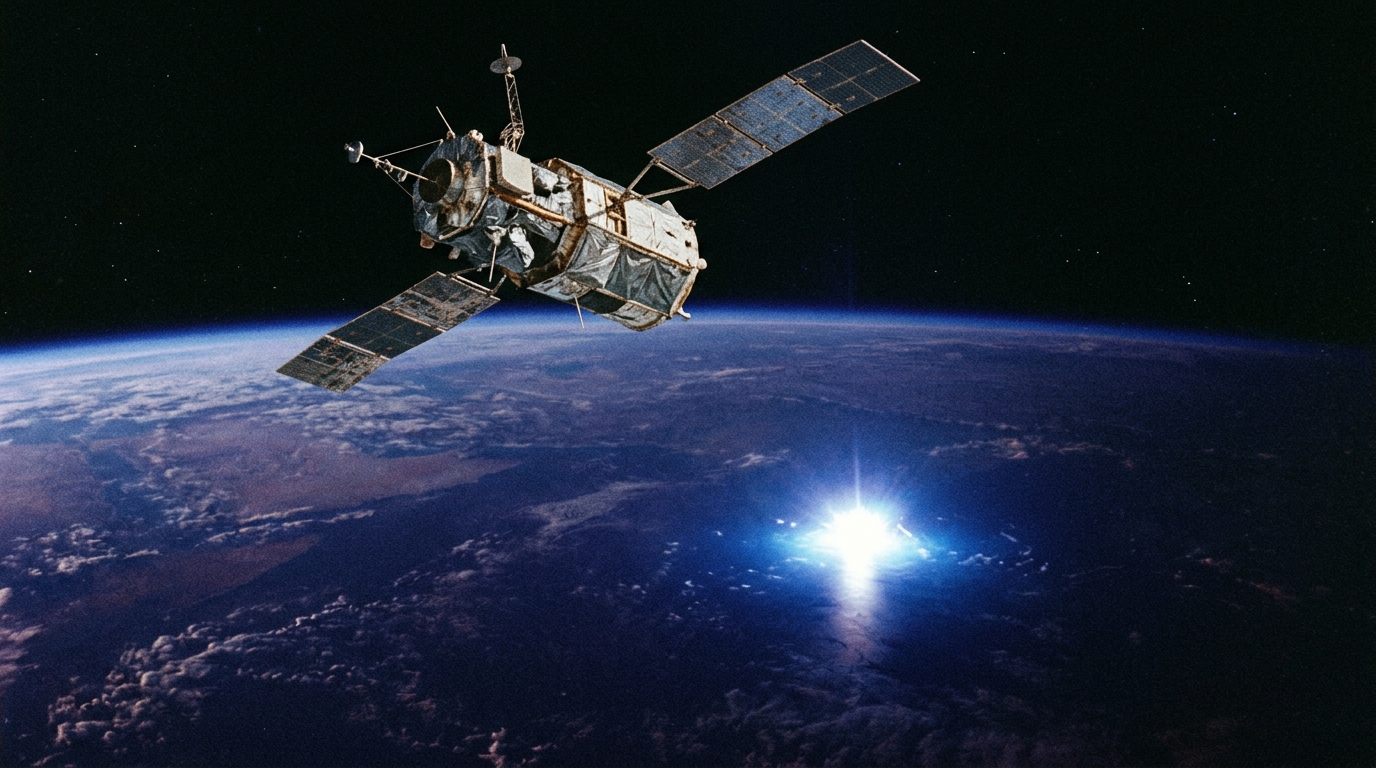 Un vieux satellite américain a repéré un éclair étrange au-dessus de l’océan Indien en 1979 et ce n’est pas pour rien qu’on en parle encore
