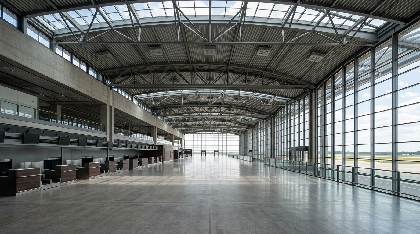 J’ai visité ce terminal berlinois vide depuis 2008 et je n’ai jamais rien vu d’aussi immense