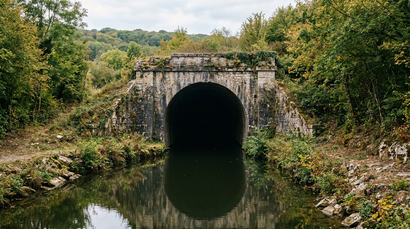« Je pensais que c’était un tunnel ferroviaire » : pourquoi ces 7 kilomètres creusés sous la colline n’ont plus vu un seul bateau depuis 1963